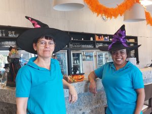 halloween in de cafetaria